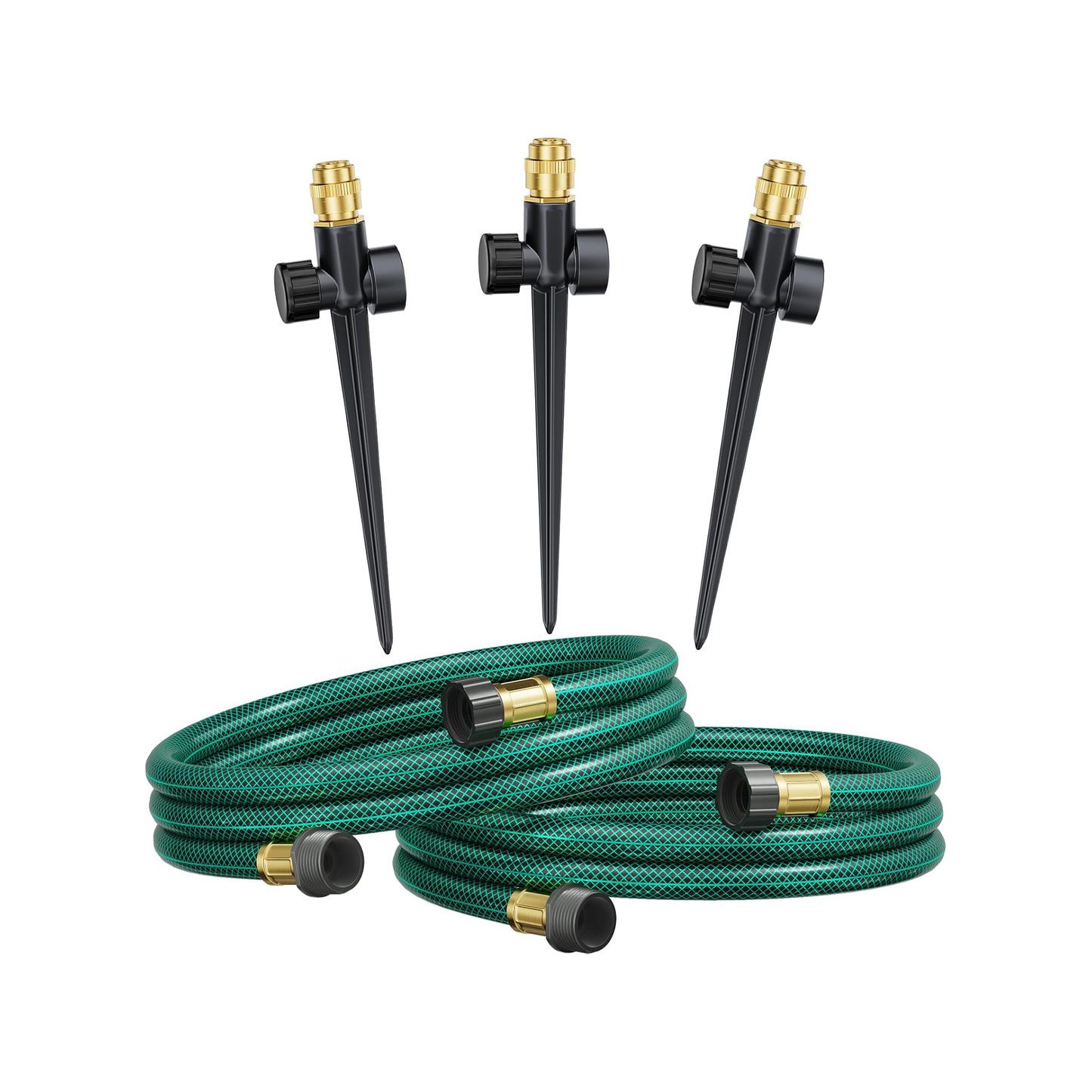 FANHAO Above Ground Sprinkler System - 360° Large Area Coverage