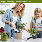 FANHAO Garden Tool Set, 3 Piece Heavy Duty Garden Trowels