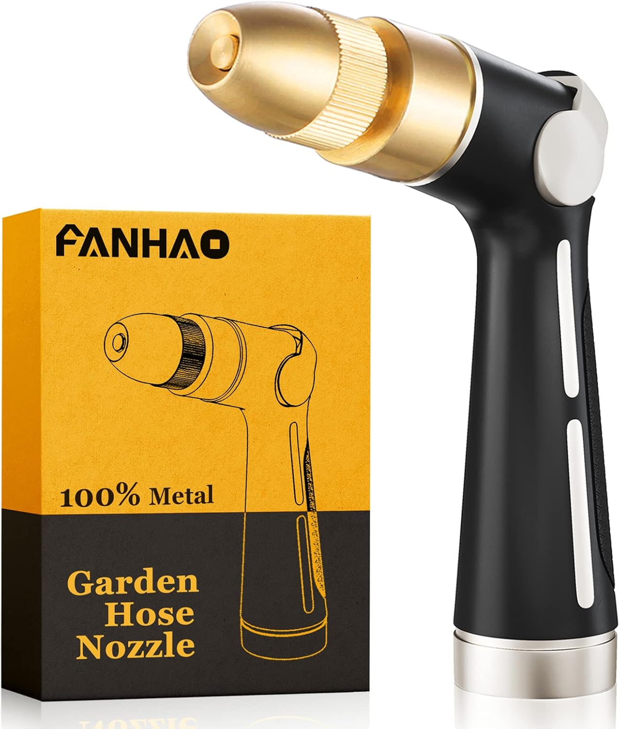 FANHAO Garden Hose Nozzle with High Pressure Jet