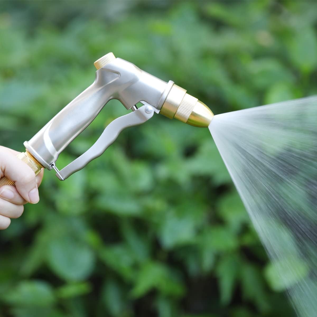 FANHAO Garden Hose Nozzle with Brass Tip