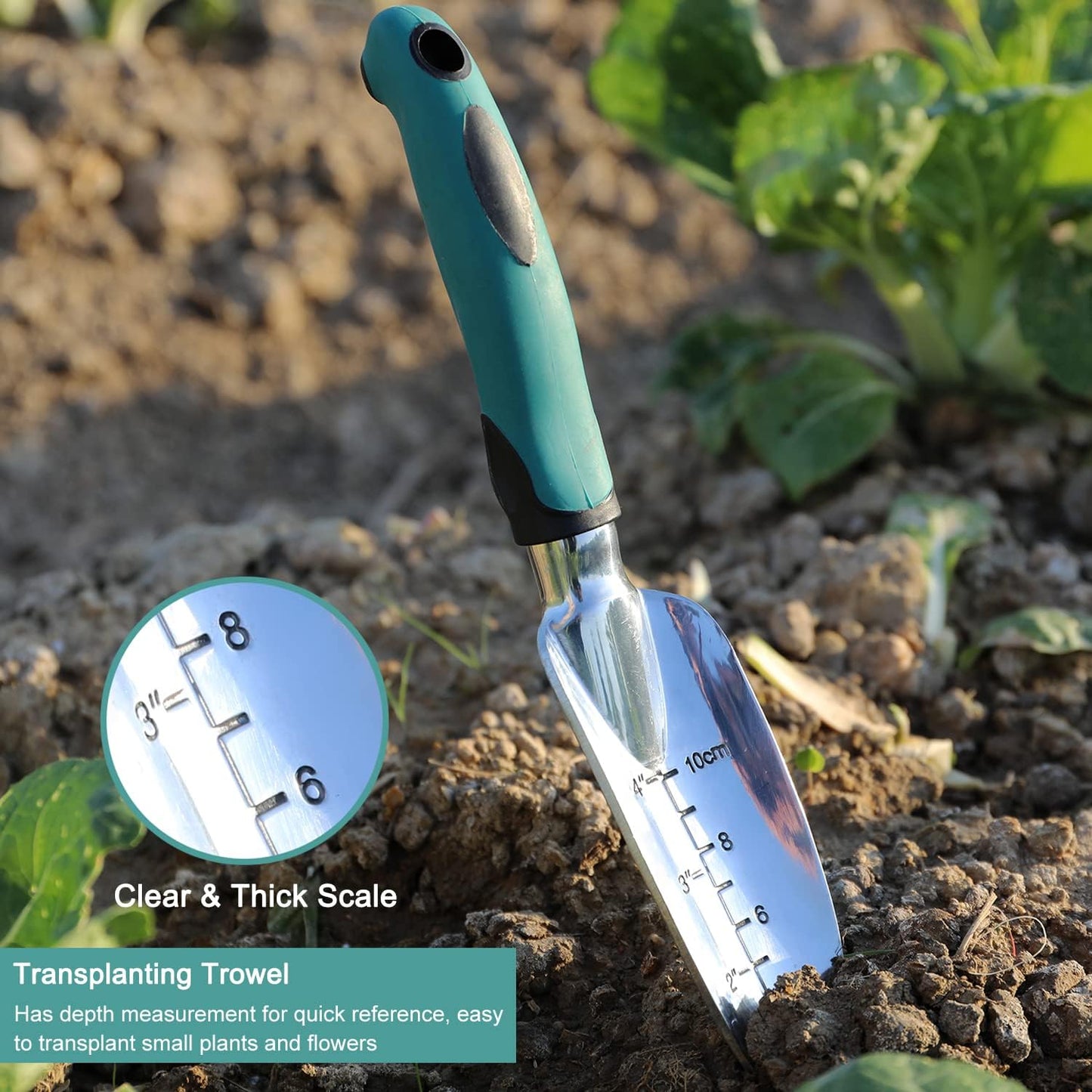 FANHAO Heavy Duty Garden 3 Pieces Tool Set