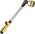 FANHAO 16 Inches 8-Pattern Garden Watering Wand-Yellow