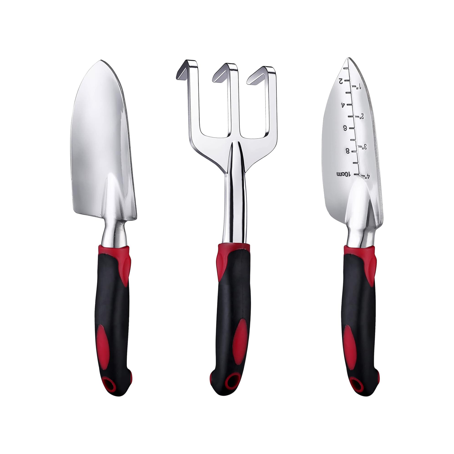 FANHAO Garden Tool Set, 3 Piece Heavy Duty Garden Trowels