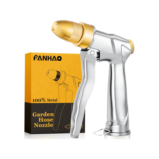 FANHAO Garden Hose Nozzle with Brass Tip