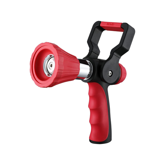 FANHAO High Pressure Fireman's Spray Nozzle with Lever Handle and Slip Ergonomic Grip