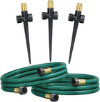 FANHAO Above Ground Sprinkler System - 360° Large Area Coverage