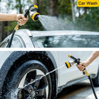 FANHAO Heavy Duty Fireman's Hose Nozzle with 8 Spray Patterns